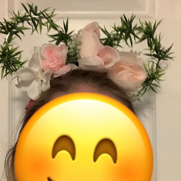 Custom made floral Minnie ears - Picture 4 of 5